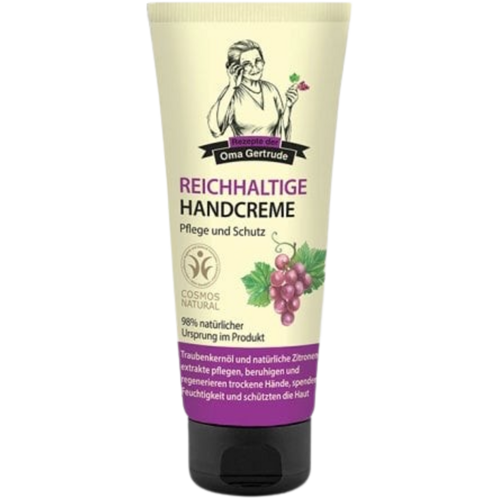 Rezepte der Oma Gertrude Rich Hand Cream, 75 ml - Ecco Verde