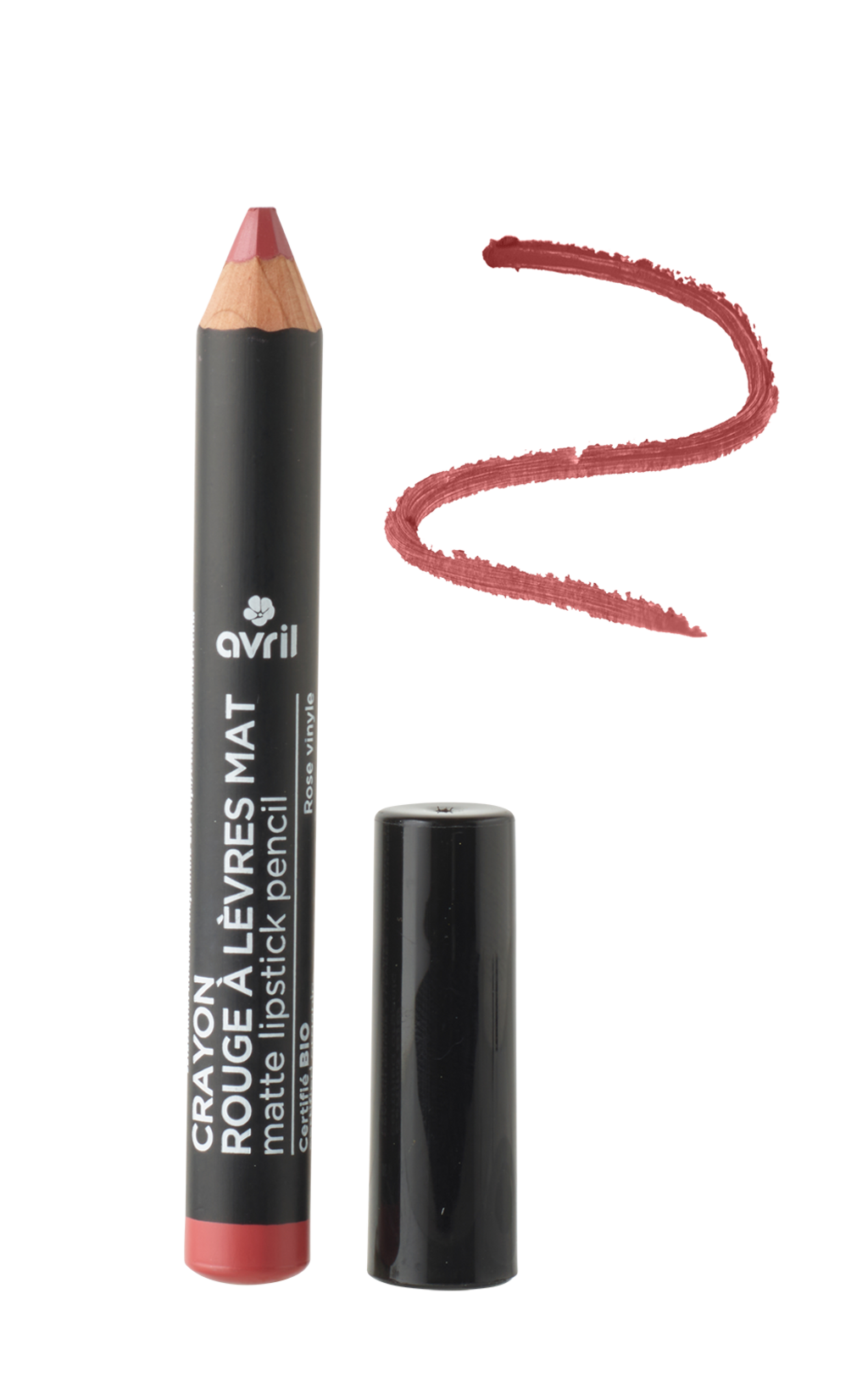 Matte Lipstick Pencil Jumbo, Rose vinyle (2 g)