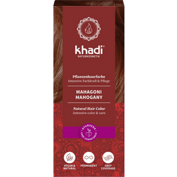 Khadi® Rastlinná farba na vlasy mahagónová