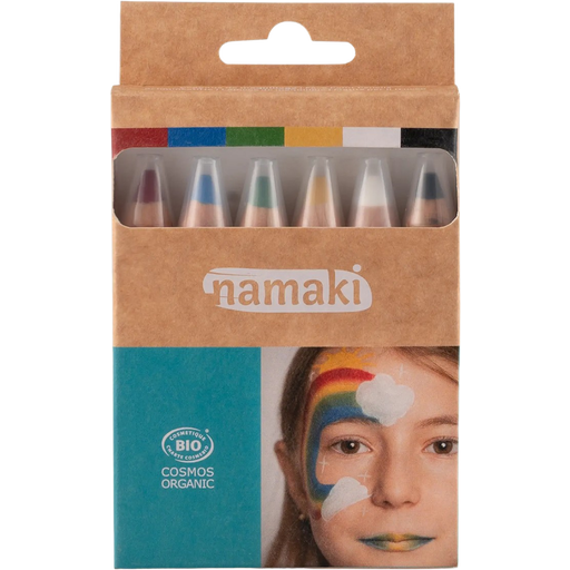 namaki Kit de Crayons de Maquillage Arcenciel, 1 kit Boutique en
