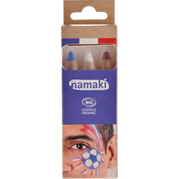 Namaki Supporter Pencil Kit - Plavo-bijelo-crveno