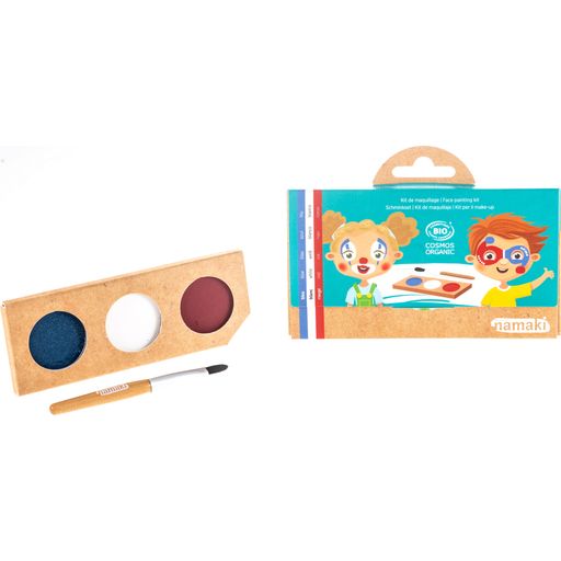 namaki Kit Maquillage Visage Clown & Arlequin - 1 kit