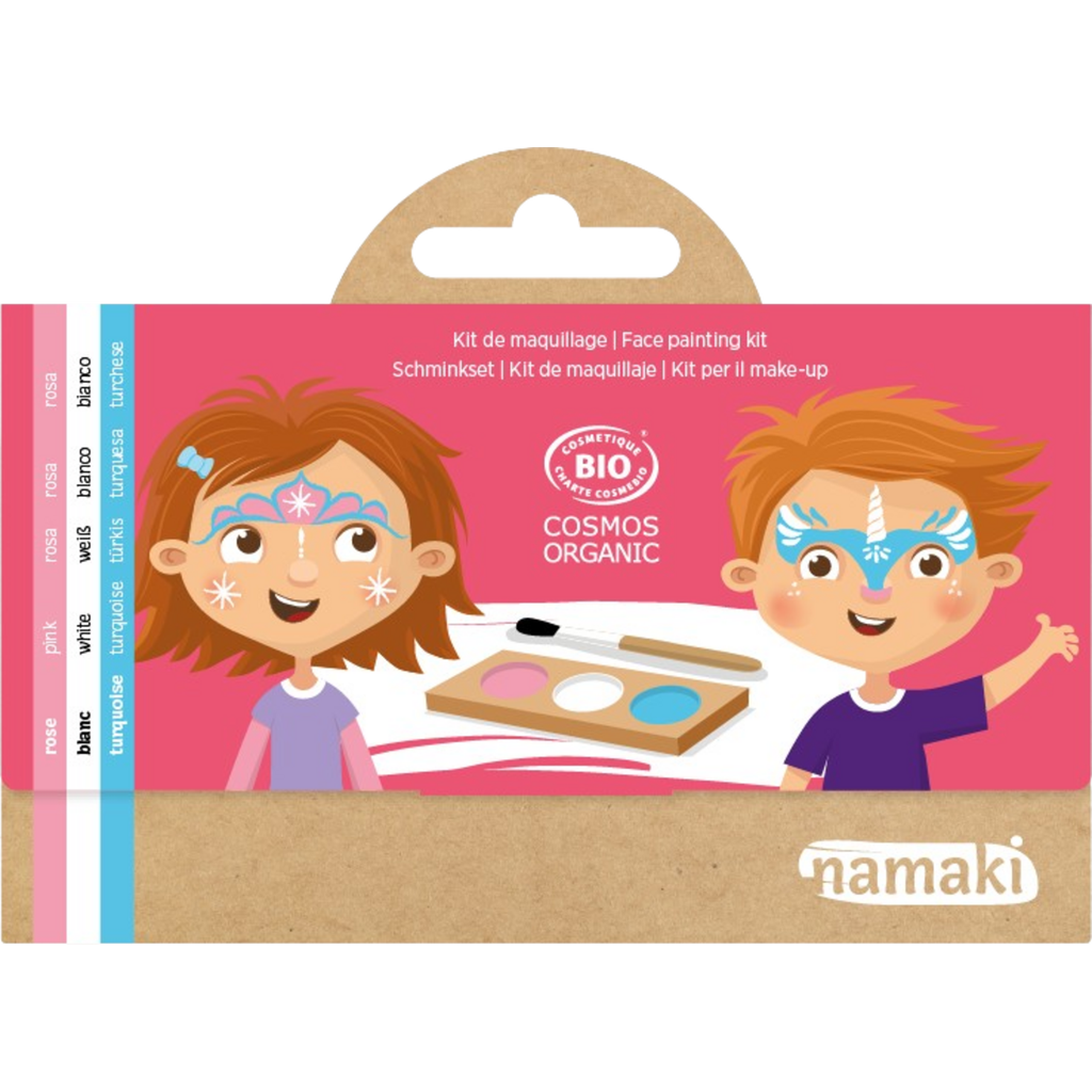 namaki Princess & Unicorn Face Painting Kit, 1 set Ecco Verde Online Shop