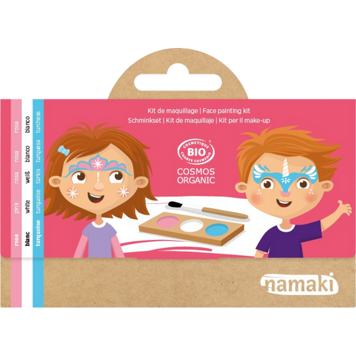 namaki Princess & Unicorn Face Painting Kit - 1 zestaw