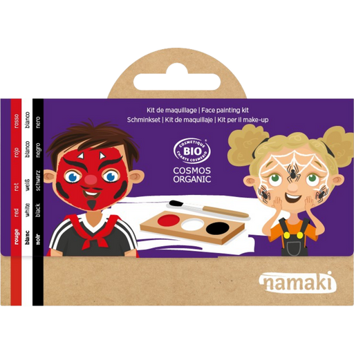 namaki Devil & Spider Face Painting Kit - 1 Set