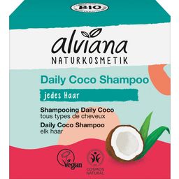 Tuhý šampón s bio kokosom a bio arganovým olejom
