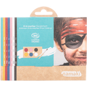 namaki Rainbow Face Painting Kit - 1 zestaw