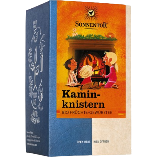 Sonnentor Kaminknistern-čaj - Vrečke za čaj, 18 kom.