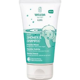 Weleda Kids 2in1 Shampoo & Body Wash Coole Munt - 150 ml