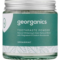 Georganics Naturalny puder do zębów - zielona mięta - 60 ml