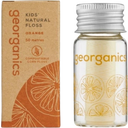 Georganics Sweet Orange Dental Floss - 50 metri