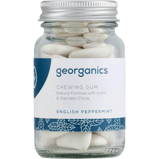 Georganics Natural Chewing Gum English Peppermint - 30 Pcs