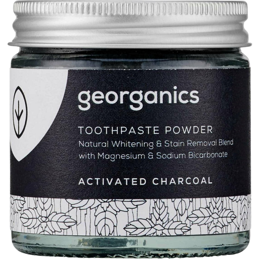 Georganics Natural Toothpowder Activated Charcoal - 60 ml