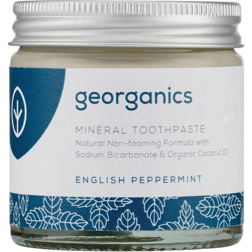 Georganics Naravna zobna pasta English Peppermint - 60 ml