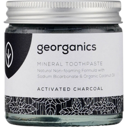 Georganics Naravna zobna pasta aktivirano oglje - 60 ml