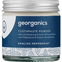 georganics Natural Toothpowder English Peppermint - 60 ml