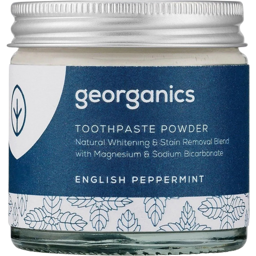 Georganics Natural Toothpowder English Peppermint - 60 ml