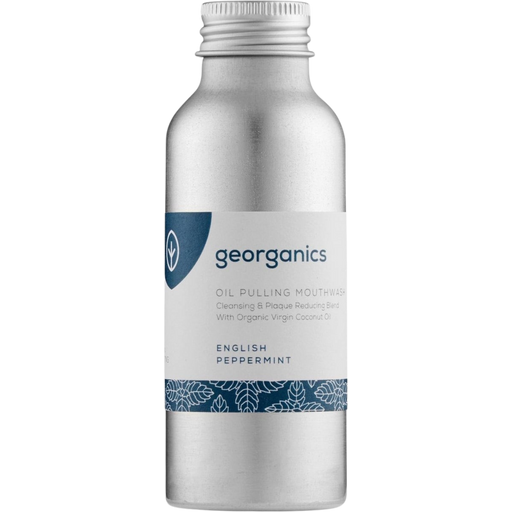 georganics English Peppermint Oilpulling szájöblítő - 100 ml