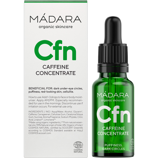 MÁDARA Organic Skincare Custom Actives Caffeine koncentrátum - 17,50 ml