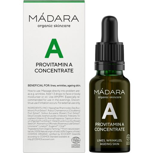 MÁDARA Organic Skincare Custom Actives Provitamin A Concentrate - 17,50 ml