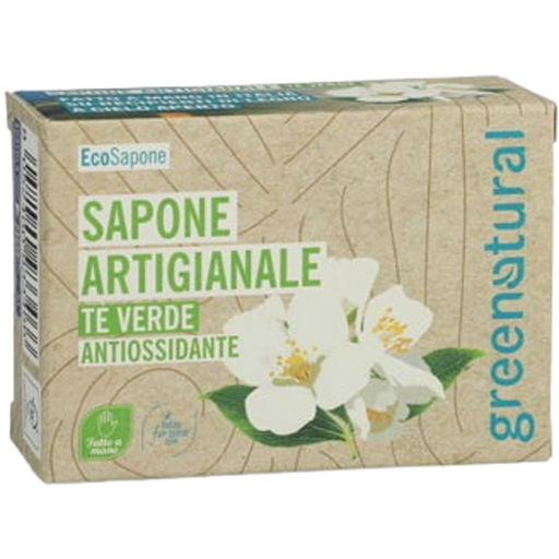 Greenatural Сапун със зелен чай ARTISAN - 100 г