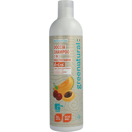 Greenatural 2u1 šampon i gel za tuširanje ACE - 400 ml