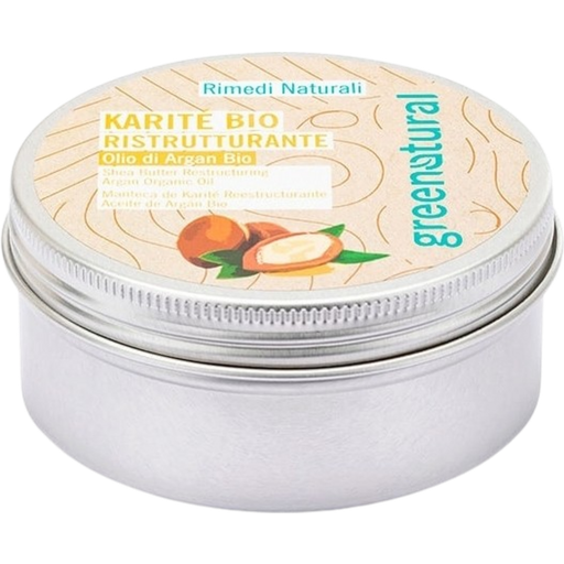 Burro di Karitè Bio con Olio di Argan Bio Ristrutturante - 100 ml