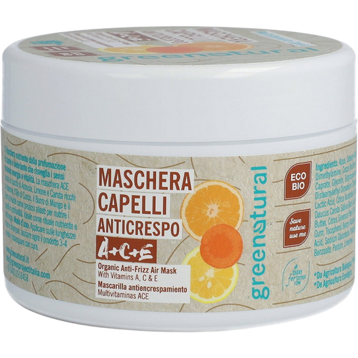 Greenatural Masque Capillaire ACE Anti-Frisottis - 200 ml