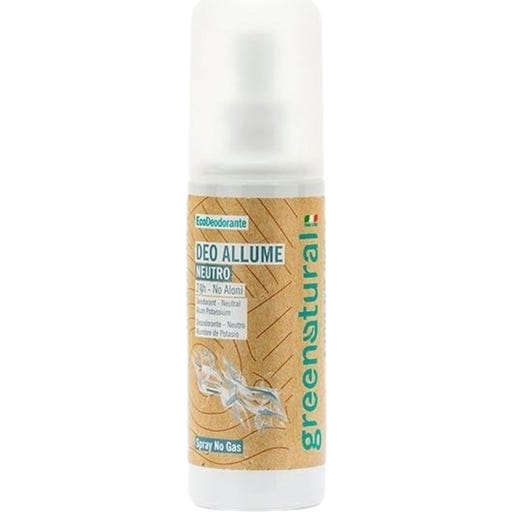 greenatural Deodorante Allume di Potassio Neutro - Spray
