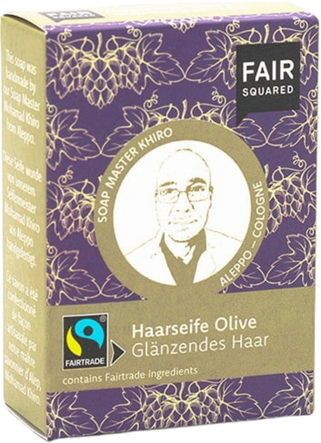 FAIR SQUARED Olive Hair Soap - 80 g