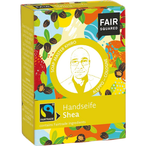 Fairtrade jubileumi shea kézszappan - 80 g