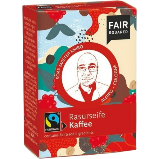 Fairtrade Coffee Shaving Soap Anniversary Edition - 80 g