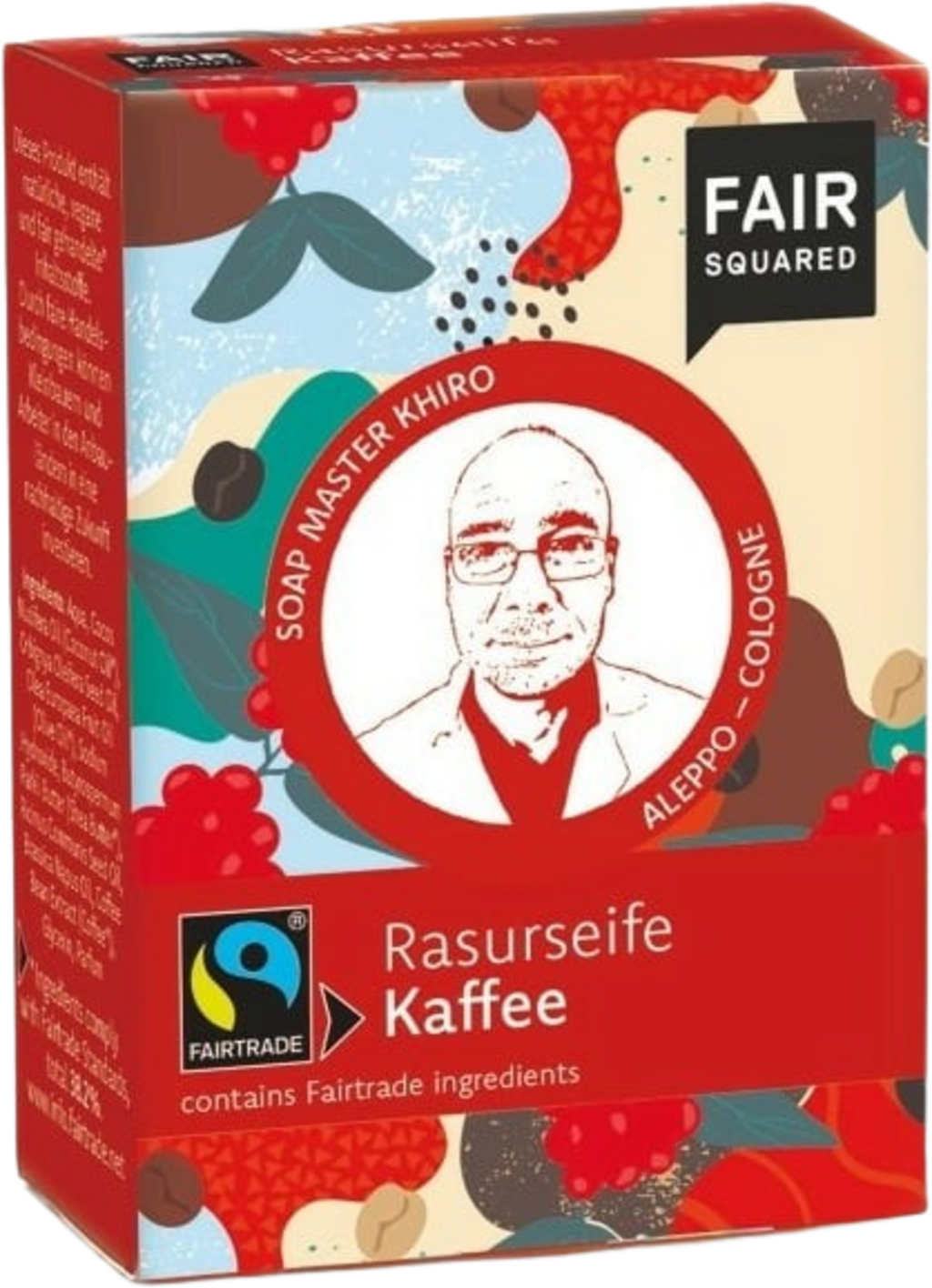 Fairtrade Jubiläums Rasurseife Kaffee - 80 g