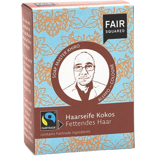 FAIR SQUARED Coconut Hair Soap - 80 g