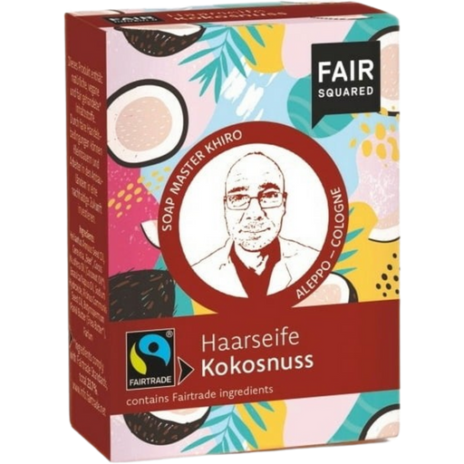 Hair Soap Coconut Fairtrade Anniversary - 80 g