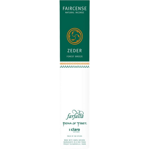 Faircense Incense Sticks - Cedar / Forest Breeze - 10 Pcs