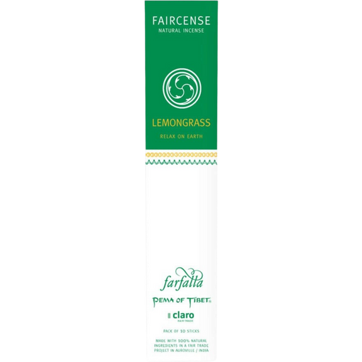 Faircense suitsuketikut Lemongrass / Relax on Earth - 10 kpl