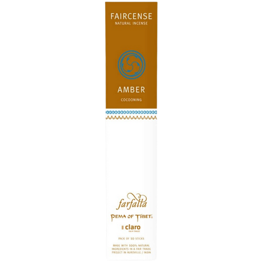 Faircense wierookstokjes - Amber / Cocooning - 10 Stuks