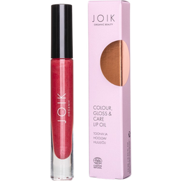 JOIK Organic Olje za ustnice Colour, Gloss & Care - 02 Raspberry Sorbet