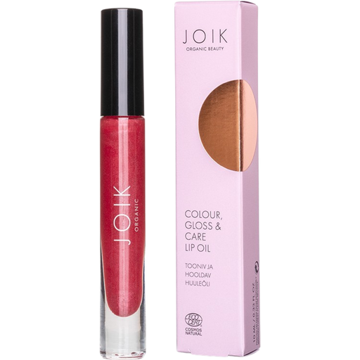 JOIK Organic Colour, Gloss & Care Lip Oil - 02 Raspberry Sorbet