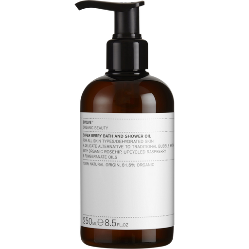 Evolve Organic Beauty Super Berry Bath & Shower Oil - 250 ml