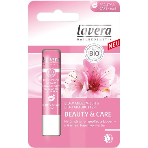 lavera BEAUTY & CARE Rosé Lippenbalsam