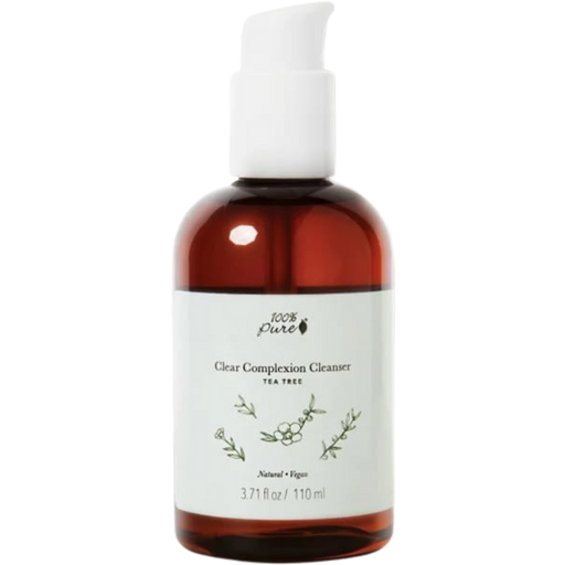 100% Pure Clear Complexion Cleanser Tea Tree - 110 ml