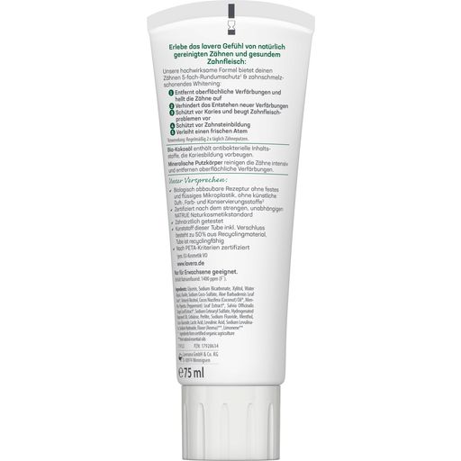 Lavera Dentifrice Sensitive Whitening - 75 ml