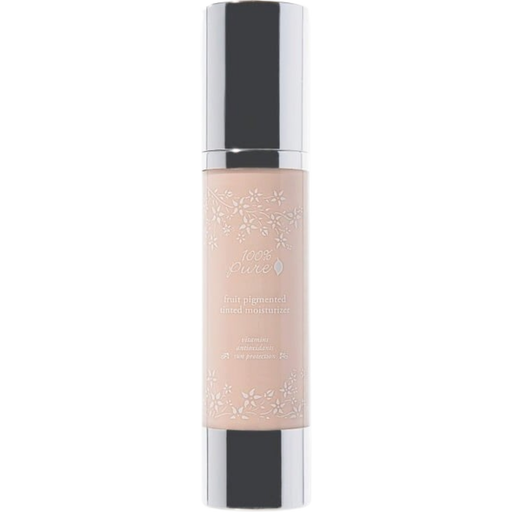 100% Pure Fruit Pigmented Tinted Moisturizer - Alpine Rose (light & rose) 