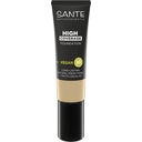 SANTE Naturkosmetik High Coverage Foundation - 02 Warm Ivory