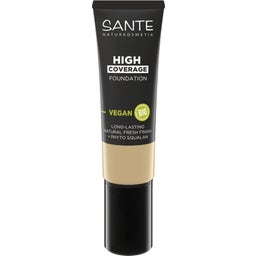 SANTE Naturkosmetik High Coverage Foundation - 02 Warm Ivory