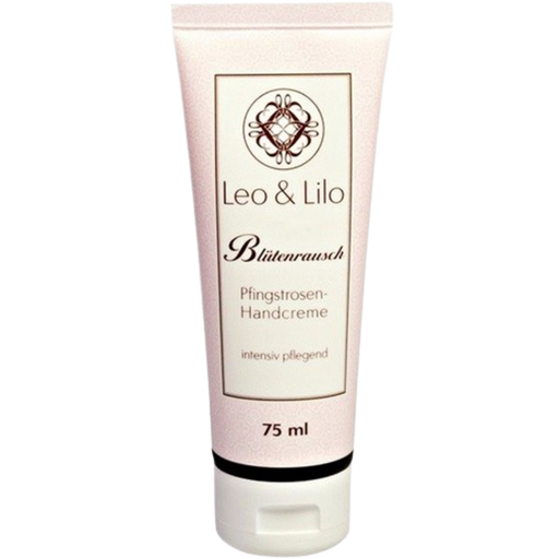 Leo & Lilo Krém na ruky s pivonkou Blütenrausch - 75 ml
