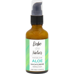 Liebe die Natur Aloe Night Cream - 50 ml