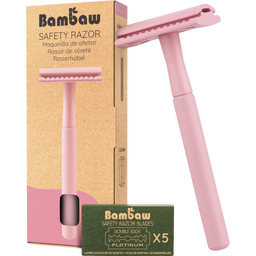 Bambaw Safety Razor - Pink